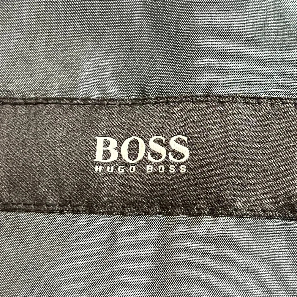 Hugo Boss Blazer‎ Einstein Mens 42R Black Wool Sport Coat Suit Jacket 3 Button